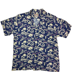 VTG Reyn Spooner Commemorative Classics XL Hand Spun Rayon Made In Hawaii RARE